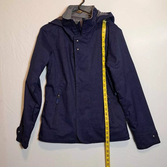 Burton Dryride Purple Da Naang Snowboard Ski Coat Women's Size Small Hooded - Picture 12 of 13